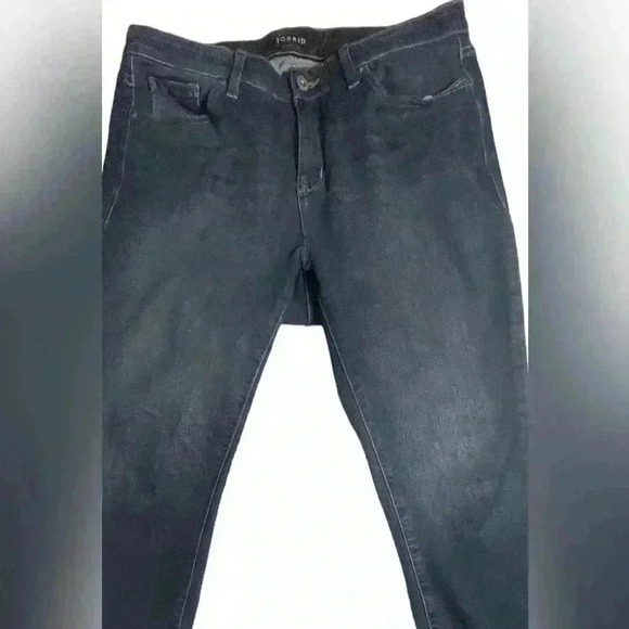 Torrid Premium Sky High Skinny Denim Jeans Size 16Short - Picture 10 of 12